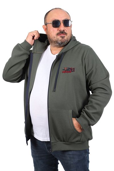 MocGrande Large Size Sweat Hooded Ninety One 22724