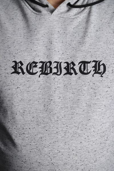 MocGrande Rebirth 22701 Світшот з капюшоном для великих розмірів