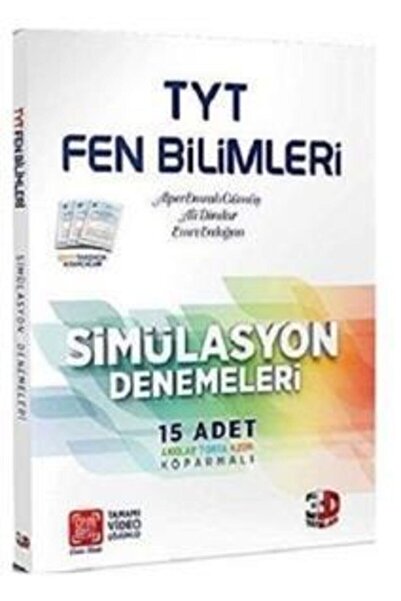 3D Yayınları Tyt Fen Bilimleri Simülasyon Denemeleri