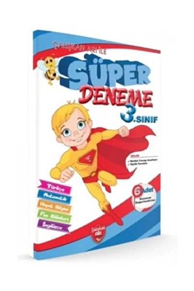 Çalışkan Arı Yayınları 3. Sınıf Süper Deneme