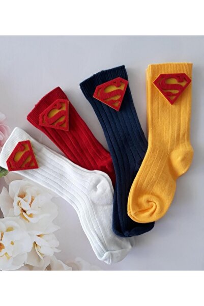ÖZKARDEŞLER BABY Baby Knee Socks Felt Faux Fur 4 Pcs