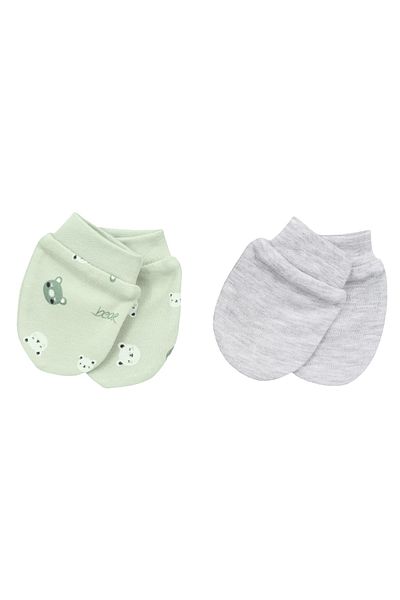Biorganic Hug Me Bear 2 Pack Baby Gloves 72169