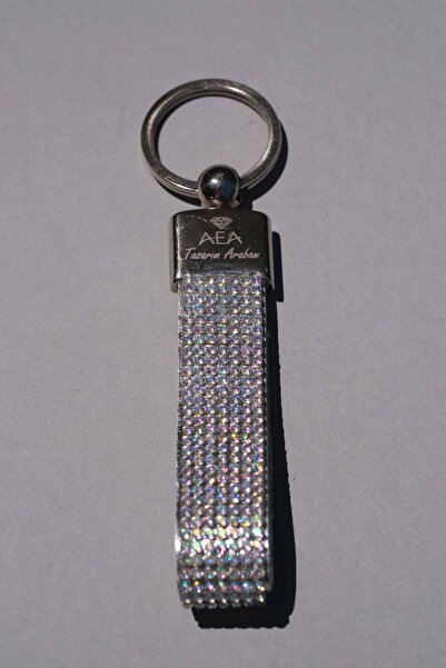 TASARIM ARABAM ATİKE ELİF AKIN سلسلة مفاتيح مذهبة بتفاصيل حجرية