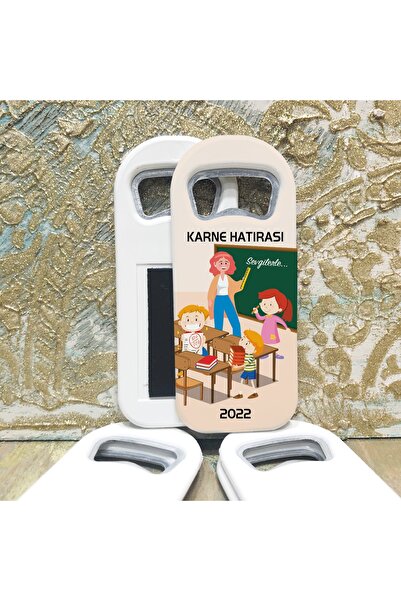 otuz9 reklam Karne Hediyesi Dikdörtgen Açacak Magnet 10 Adet