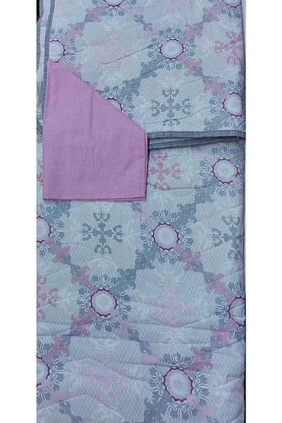 SÜMER King Size Quilted Duvet Cover Set - 5