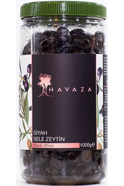 Havaza Siyah Sele Zeytin - 1000  gr