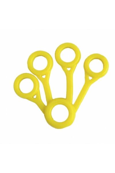 MAXİ Жълт силиконов уред за упражнения - дизайн за ръце и пръсти