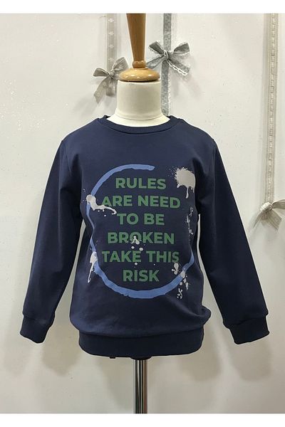 Çikoby Boy's Rules Sweatshirt