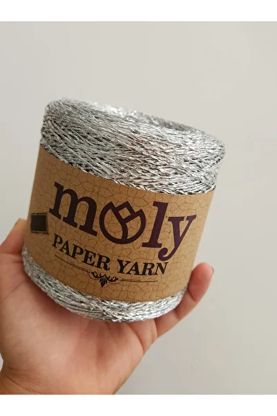 Moly Metallic Twisted Glitter Rope-silver