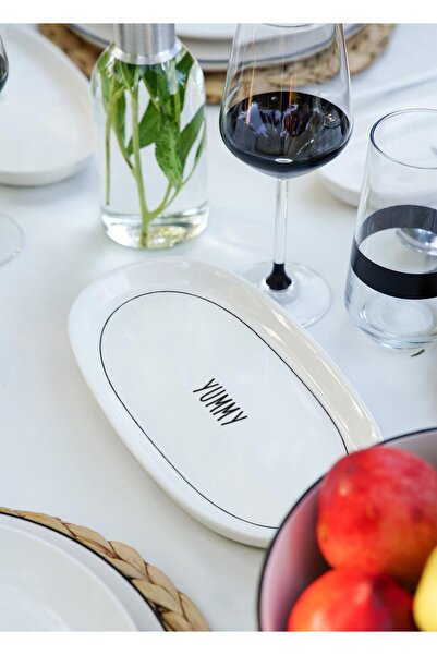 The Mia Daily Tunes Oval Servis 2li Set 26cm