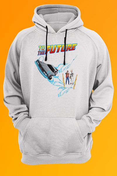 remonz Φούτερ με κουκούλα με στάμπα Back To The Future