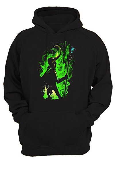 remonz Loki Printed 3 Ipl. Ανυψωμένο, Παχύ (600 GR.) Φούτερ Fleece Εσωτερικά