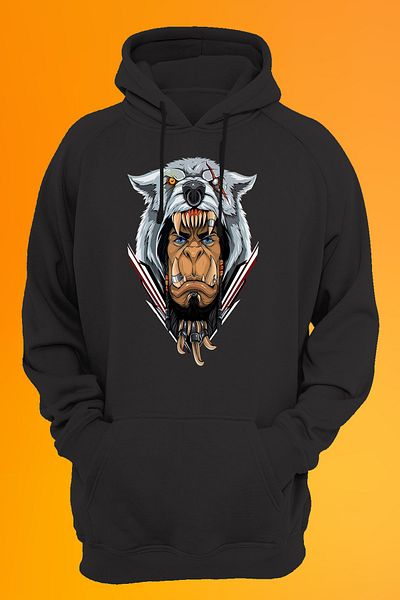 remonz Φούτερ με κουκούλα Warcraft Durotan