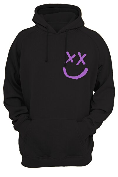 remonz Світшот з принтом на рукавах, 3 шнурки, 100% бавовна, внутрішня частина з флісу, дуже товстий