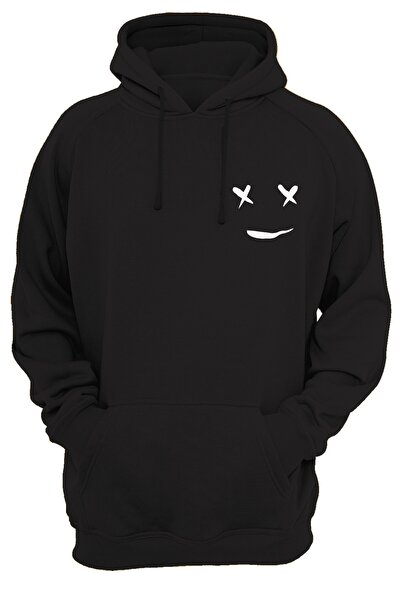 remonz Світловий принт на обличчі, 3 шнурки. 100% бавовна, внутрішня частина з флісу, дуже товстий світшот.