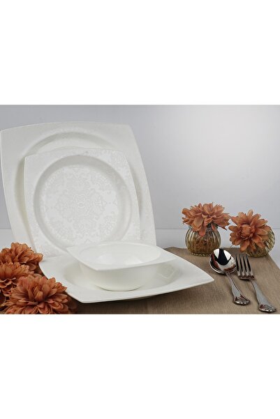 Aryıldız Bone Square Porselen 60 Prç Ymk Tkm 45004