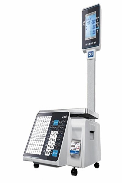 CAS Cl 3000 Barkodlu Terazi, 30 Kg Terazi, 15 Kg Terazi