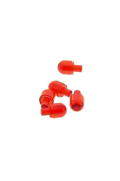 LEGO Original Custom Accessory Mini Figure Bionicle Barraki Eye Light Transparent Red 4 Pieces Will Be Sent