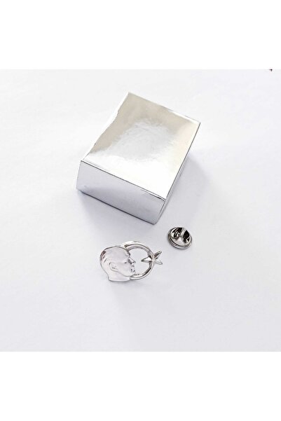 YÖRÜK TASARIM Ay Yıldız Atatürk Rozet 100 Adet Toptan