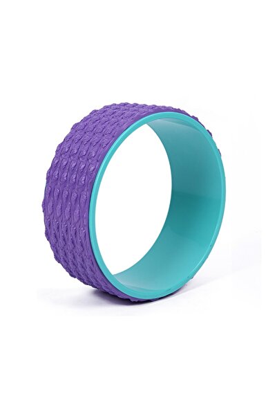 TUSHBA Yeni Tırtıklı Yoga Wheel Pilates Yoga Halkası Yoga Tekerleği
