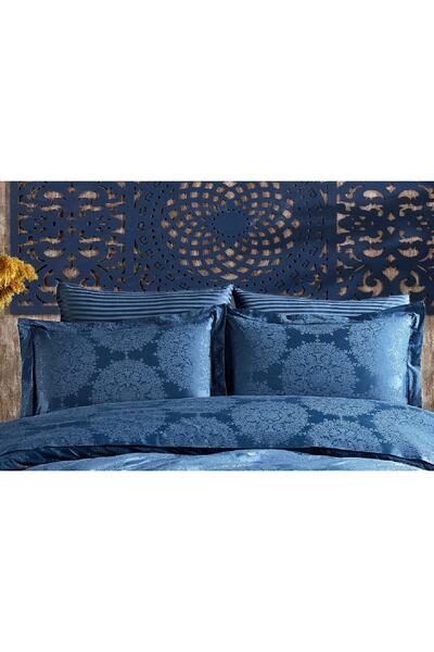 Finezza تيارا الخيزران الجاكار النسيج النيلي مزدوج أكسفورد 60x80 سنتيمتر كيس ...