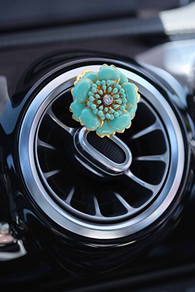 TASARIM ARABAM ATİKE ELİF AKIN Yeşil Kalın Yapraklı Çiçek Klima Koku No 6