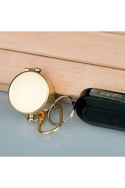 hediyeconcepti Pirinç Pusula Anahtarlık