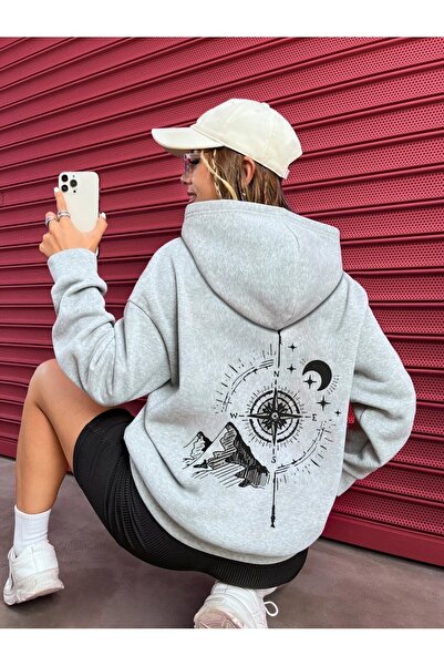 Machetta Φούτερ North με τυπωμένο σχέδιο Compass