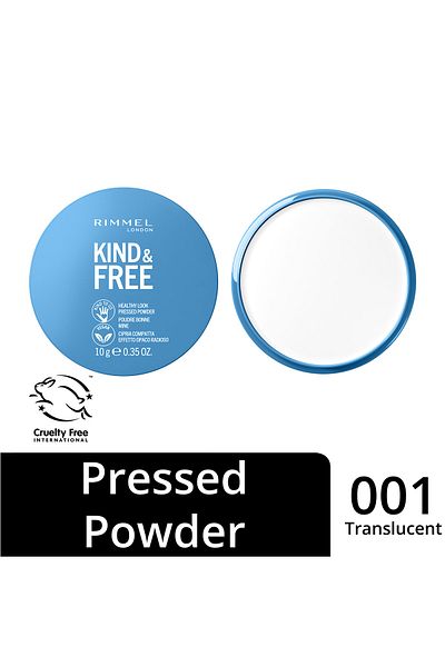 RIMMEL LONDON Pudra Kind Free Powder Translucent No:001
