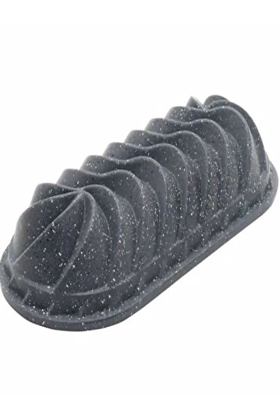 Essenso Şahane Döküm Granit Baton Kek Kalıbı Gri