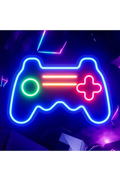 dekoraven Playstation Neon Tabela Neon Yazı Dekoratif Aydınlatma Ve Gece Lambası