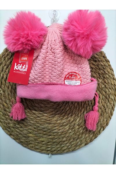 Kitti Girl's Fleece-Lined Healthy Beanie Passed from Metal Detector 4-8 Years