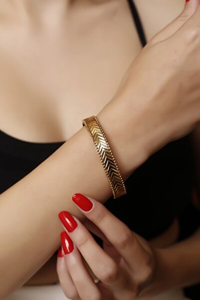 didem çetin Altın Thick Clamp Kelepçe