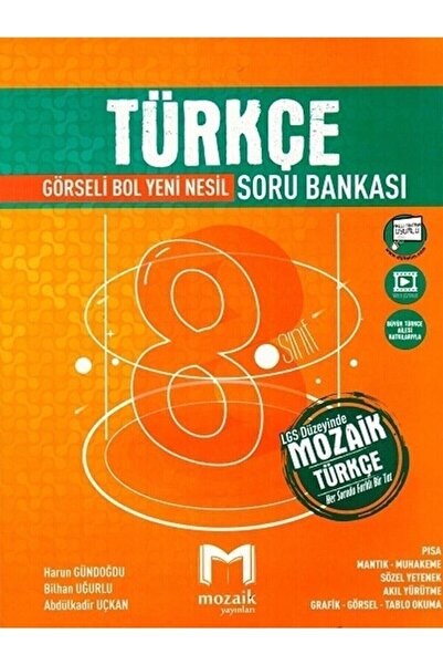 Mozaik Yayınları 8. Sınıf Türkçe Soru Bankası