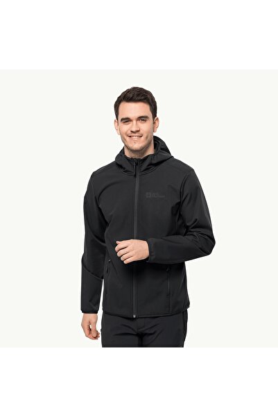 Jack Wolfskin Bornberg Hoody Erkek Softshell Black