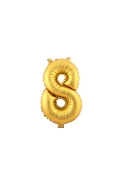 DÜVENCİ TİCARET Foil Balloon Gold 80 Cm 8