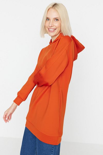 Trendyol Modest Sweatshirt - Red - Regular fit