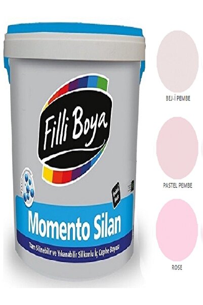Filli Boya Momento Silan Tam Silinebilir Yıkanabilir Silikonlu Ipek Mat Boya 2,5lt (rose)