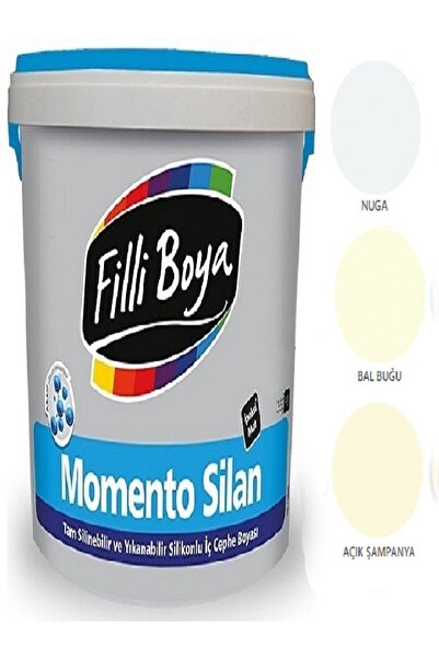 Filli Boya Momento Silan Tam Silinebilir Yıkanabilir Silikonlu Ipek Mat Boya ...
