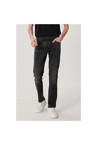 Lee Erkek Daren Zip Fly Regular Straight Jean Pantolon L707pycb Dark Gray