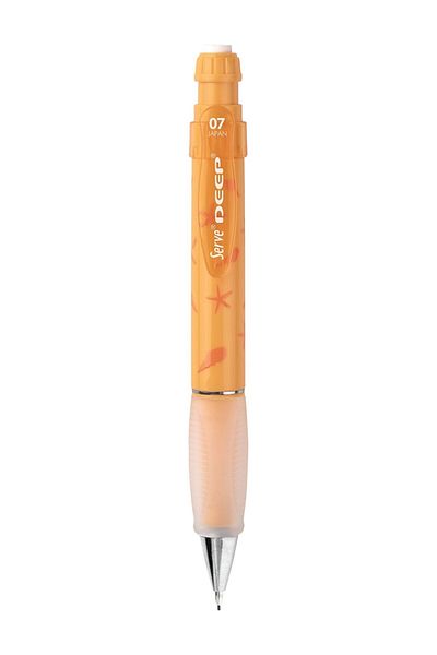 Serve Versatil Pen (mechanical Pencil) Deep 0.7 Mm Mustard Yellow Starfish