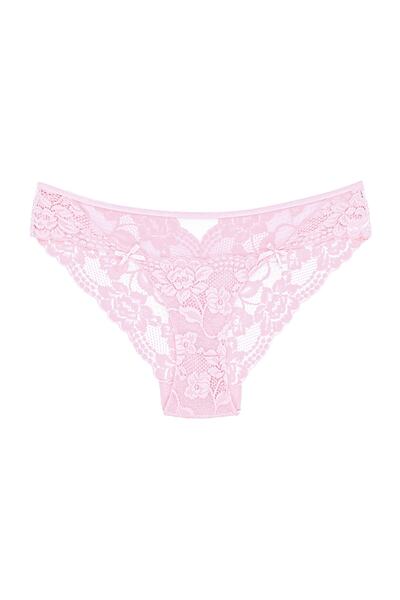 Zena 3-х частинні жіночі трусики з мереживною передньою частиною та тюлевими деталями