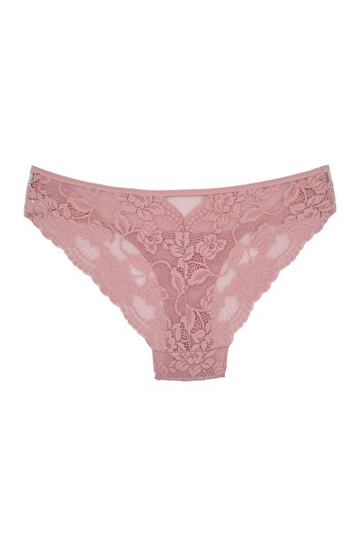 Zena 3-х частинні жіночі трусики з мереживною передньою частиною та тюлевими деталями