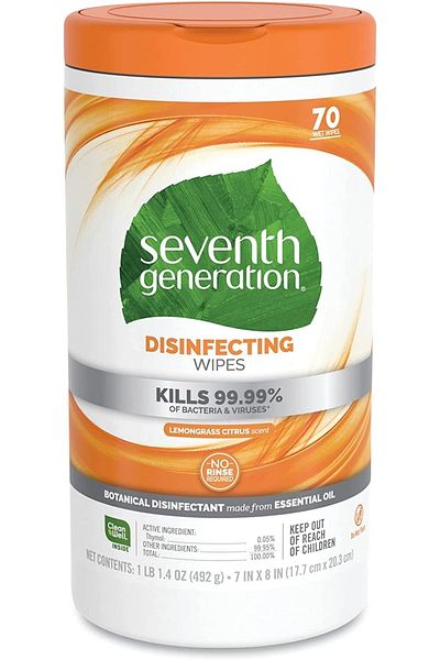 Seventh Generation 70 منديلًا للتطهير