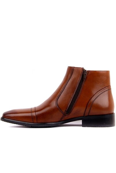 Fosco 3565 Kahve Erkek Hakiki Deri Bot