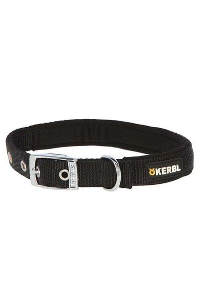 KERBL Dog Collar Miami Plus 38 - 46 Cm - Black