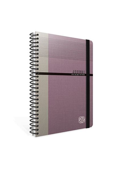 Gıpta Journal Spiral Hard Cover 17x24 120 YpLined Notebook