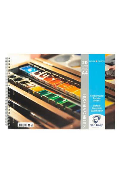 Talens Bloc de acuarelă Van Gogh A4 spiralat T300a44020