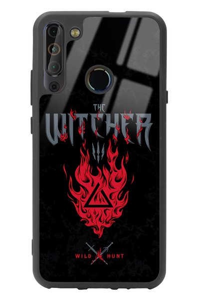 Spoyi حافظة هاتف لامعة بتصميم النار لجهاز Casper X20 Witcher 3