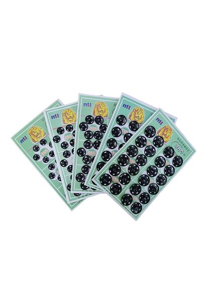 tuhafiyecimiz 5 Size Metal, Stitched Snap Button Set8mm/10mm/12mm/14mm/16mm
